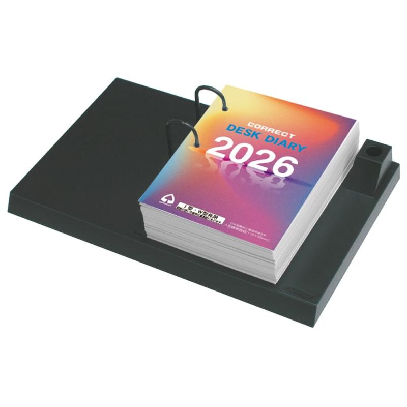 コレクト 手帳 2026 スケジュール帳 卓上日記 I型台付 D-160 2026年 1月始まり