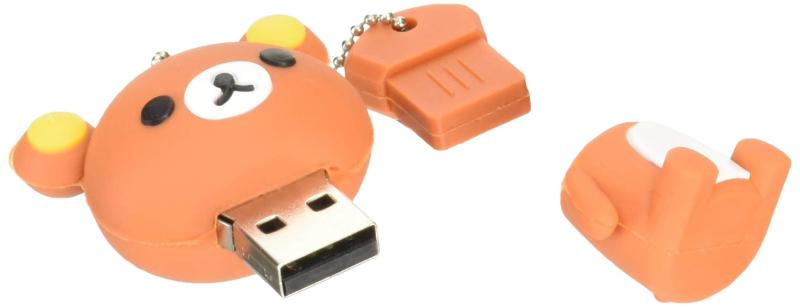 [ASCENDAS]お座クマのUSBメモリー16GBブラウン