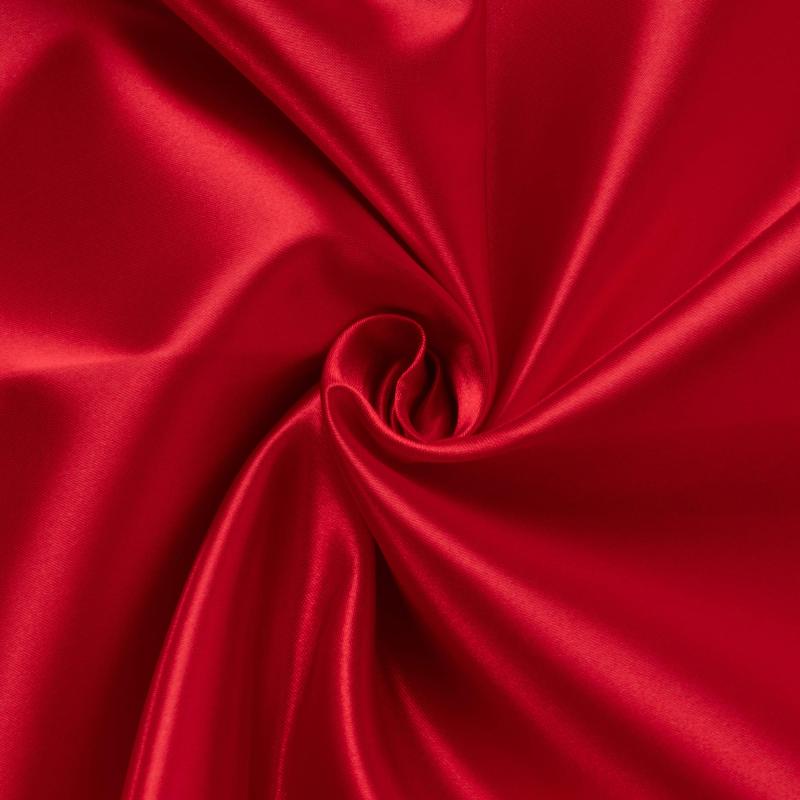 東レ シルック サテン 生地 約122cm×1mカット Col.39 レッド系 T880-1