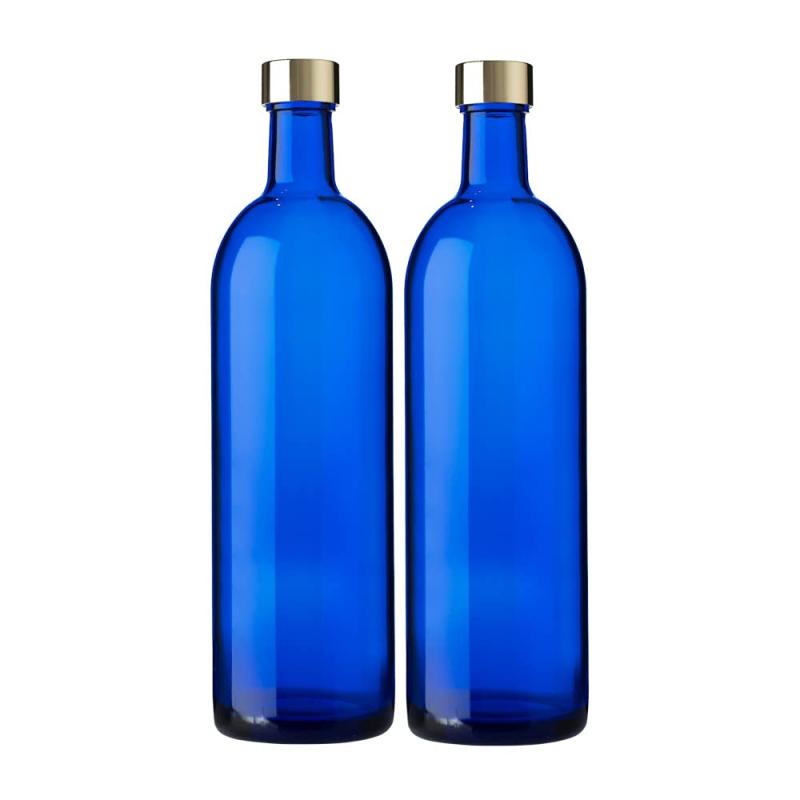 ガラス瓶 ワインボトル 720ml ブルー 2本セット 保存 詰替え 容器 日本製 ブルーボトル GLASS BOTTLE SK720PGCB2 superyou-10363651 SUPERYOU パッケージ画像