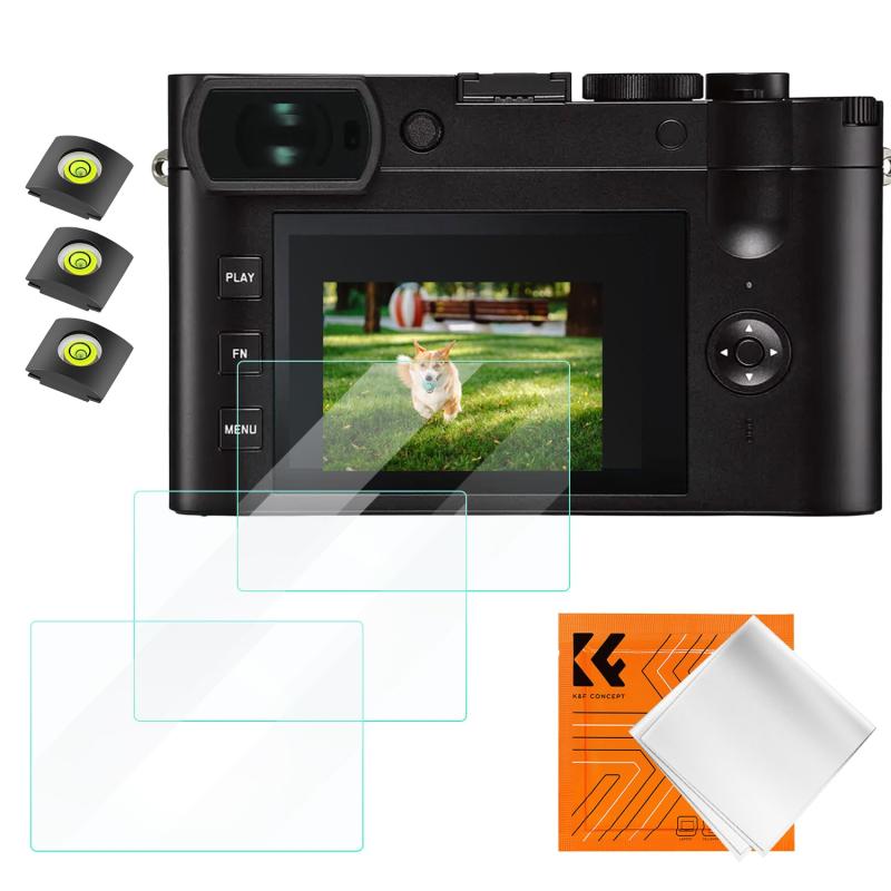 K&amp;F Concept ガラスフィルム 対応ライカQ2 Q3 保護フィルム 9H強化ガラス 耐衝撃 自動吸着 高透率 飛散防止 カメラ用保護フィルム スクリーンプロテクター【対応機種】対応ライカQ2/Q3【傷に強い＆飛散防止設計】この保護フィルムは、9Hの表面硬度を誇り、鍵やカッターなどの鋭利な物から画面やレンズをしっかりと守ります。万が一、強力な衝撃でガラスフィルムが割れてしまった場合でも、飛散防止コート処理により破片の飛び散りを防ぎ、画面を確実に保護します。これにより、カメラ本体や手に対する怪我の心配もなく、安 全にお使いいただけます。【薄型＆高い透過率＆高い感触】 この0.3mmの極薄強化ガラスは、高感度処理が施されており、特殊コーティングとラウンドエッジ加工により、なめらかな手触りとスムーズなタッチ感を実現しています。縁はエッジのない滑らかな仕上げが施されており、97%以上の高透過率を誇ります。これにより、ディスプレイの色鮮やかさを忠実に再現します。【指紋防止＆撥水撥油】この保護フィルムは、指紋の付着を防ぎ、なめらかな指滑りを実現します。特殊コーティング処理により、指紋や汚れ、油脂が軽く拭くだけで簡単に取り除けます。また、画質を損なうことなく、クリアな視界を保ちます。【貼り付けやすい＆ピッタリサイズ】この自己吸着タイプの保護フィルムは、簡単に取り付けることができ、スクリーンにしっかりと密着します。設置時に気泡が発生することはなく、万が一気泡ができた場合でも、簡単な作業で消すことができます。誰でも手軽に取り付けられるので、安　心してご使用いただけます。