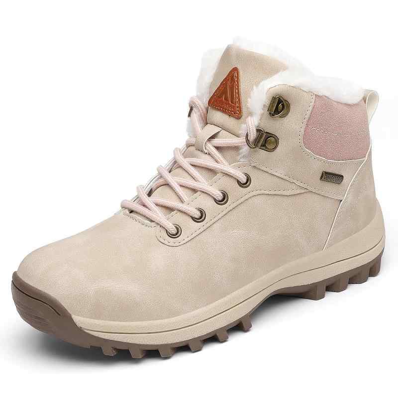 [Mishansha] 冬靴 メンズ スノーブーツ レディース トレッキングシューズ 裏起毛 防寒 ハイキング ブーツ 登山靴 アウトドア 男女兼用 25.5cm