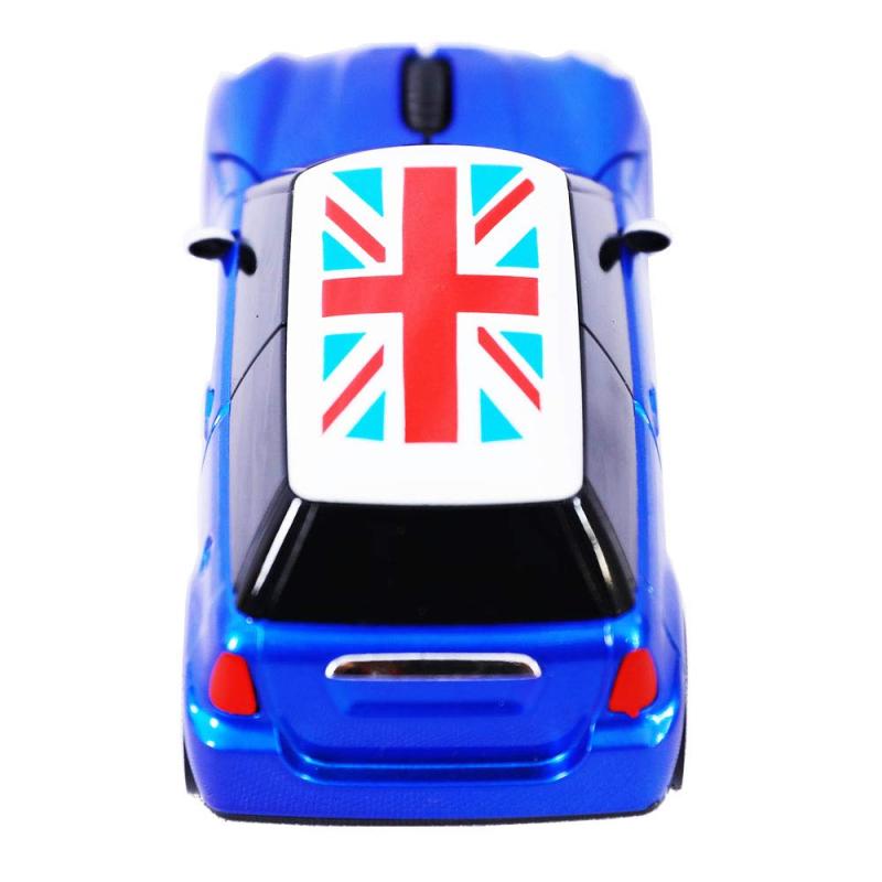 Tihilgam Kamouse Sports カー型ワイヤレスマウス 3ボタン光学マウス 人間工学ゲーミングマウス USBレシーバー付き PC コンピューター ノートパソコン ギフト