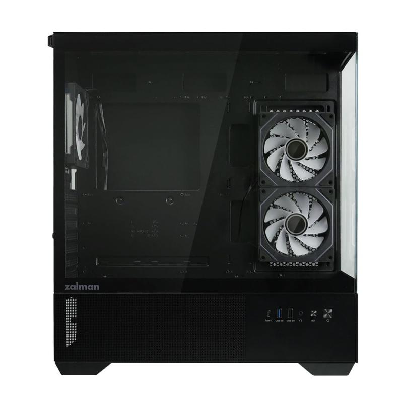 ZALMAN CHRONIX V2 Black ミドルタワー型PCケース CS9469