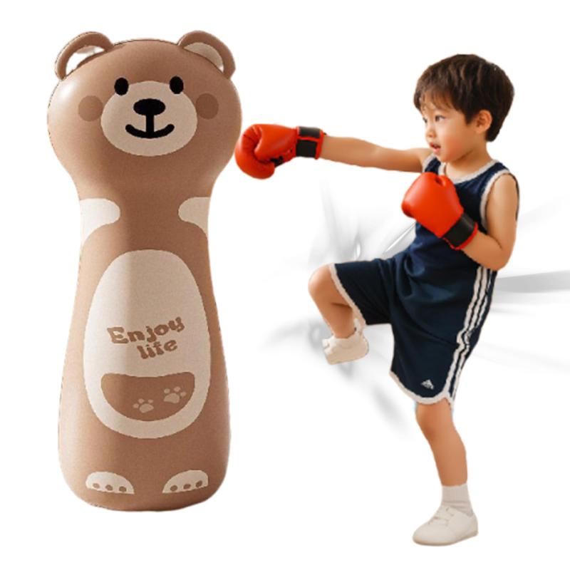 パンチングバッグ 120cm エア式 自立式 サンドバッグ ボクシングバッグとフットポンプを含む セット子供用 屋内 屋外 兼用 ボクシング トレーニング ストレス解消 運動 玩具 誕生日プレゼン