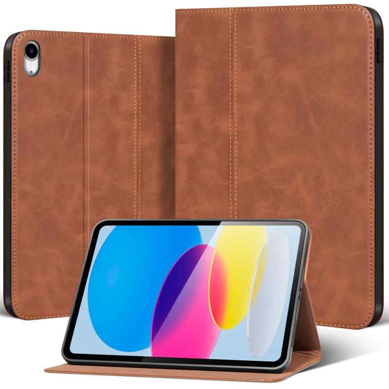NANRUIL「対応」iPad Mini 7世代 A17 Pro 2024 とMini 6世代 8.3インチ2021ケース【対応機種】このタブレット保護カバーは 適用 2025 iPad mini 7世代 a17 pro と2021 iPad mini 6世代 8.3 インチ2021(モデル:A2993/A2995/A2996/A2567/A2568/A2569). に注意:他のiPadとモデル互換性がないので、購入時にiPadのモデルを確認してください この革保護カバーは内蔵ペン立てをサポートしていません.【材料とプロセス】この保ほごカバー上質本革のスプリットレザーを使用して製造しています、肌触りはとても良いです。Tpuフルパッケージソフトインナーケースで、前後左右全方位を保護します。タブレットの傷や摩耗を防ぎます。タブレットを衝撃から保護します【充実した機能】頑丈な構造で、自動スリープ/ウェイクアップ機能をサポートします。【正確な位置です】この保ほごスリーブ、防指紋、すべての機能(カメラ、スピーカー、ポート、ボタン)に完全にアクセスできる。アジャスタブルスタンド、復数の水平スタンド角度により、タブレットを簡単に使用できます。【皮革保護】このカバーはメンテナンスが簡単で、防水防汚、濡れた布で拭き取ることができます。皮革の特性上、水に長時間触れず、温度が60度を超えるものにも触れないことで、皮革の長期的な性能を確保するのに役立ちます。何か問題があれば、いつでも私たちに連絡してください。