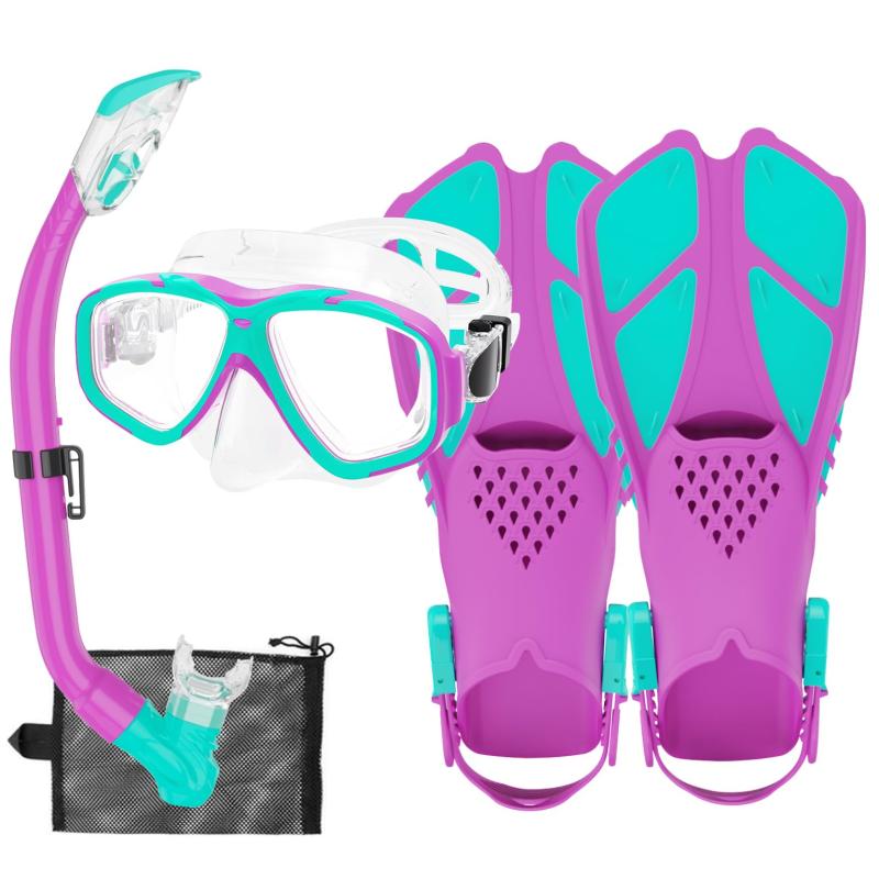 HH HHAO SPORT シュノーケルセット 子供用 シュノーケリングセット マスク…