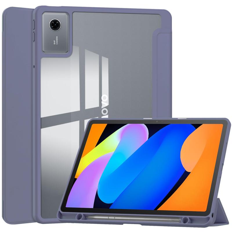 For NTTドコモ dtab d-51F (ディータブ) ケース【Hoozee】カバー ペンホルダー付き ケース手帳型 PUレザー+TPU透明 三つ折りスタンド オートスリープ機能 傷防止 背面透明 (パープル, Dtab d-51F)【対応機種】： For NTTドコモ dtab d-51F (ディータブ)【自動睡眠機能機能】 マグネット内蔵、フタの開閉を行うと連動して画面の電源ON/OFFとなります。バッテリーが無駄に消費してしまうのを防ぎます。【高品質の素材】PUレザー+TPU透明素材をを使用し、防汚れ性、防水性などもかなり著しいです。背面はクリアでスリムな軽量背面が透明により、本体の鮮やかな色を映し出すことができ、タブレットのオリジナルのカラーをそのまま楽しむことが出来ます。【スタンド機能】手帳型には3つ折り機能を採用して、強力なマグネットを通じて後ろに折り畳んで1つの安定的な三角形を形成することができます。三つ折り横向きスタンド機能により、ビデオを見たり、読書などを簡単に楽しむことができます。【ピッタリ着装&amp;上質な素材】Dtab d-51F専用設計された全面保護ケースとなっているため、ケースを装着したまま電源ボタン、充電等すべての機能にアクセスできます。ケースの表面はPUレザー，防水、防塵の性能に優れて、濡れ雑巾で拭くだけできれいになり、デバイスを常に清潔に保ちます。