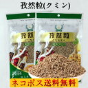 ネコポス送料無料! 孜然粒2袋セット クミン 50g×2 中華調味料 お徳用 業務用 スパイス 香辛料 2種類のパッケージランダム出荷