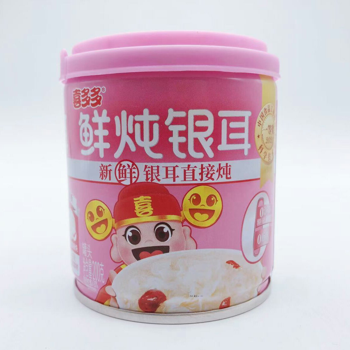 喜多多 鮮炖銀耳 白木耳缶詰 銀耳入り 白きくらげスープ ジュース 中華飲料 健康ドリンク 中国産 200g ..