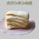 大ワンタンの皮(大雲呑皮) 上海雲呑皮 角型 馄饨皮 点心 業務用 おかず 約35~40枚入 450g 八幡製麺所 中華食材 日本国...