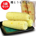 冷凍白糯玉米棒2本入【5点セット】もちとうもろこし備蓄食 もちもち 1袋に2本入 非真空 粘玉米 ワキシーコーン コクあり トウモロコシ 黏玉米 中国産 中華食材 420g以上×5 [冷凍食品]