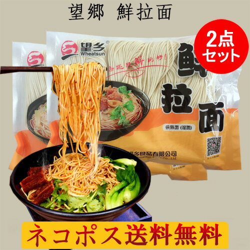 望郷 鮮拉面2点セット 圓面条 快熟面 湿面 備蓄食 中華食材 中華ヌードル 火鍋の具材に 400g×2 望郷 鮮拉面2点セット 圓面条 快熟面 湿面 備蓄食 中華食材 中華ヌードル 火鍋の具材に 400g×2