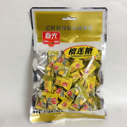 春光榴蓮乃糖 ドリアン風味飴 キャンディ 中華お菓子 160g 中国産