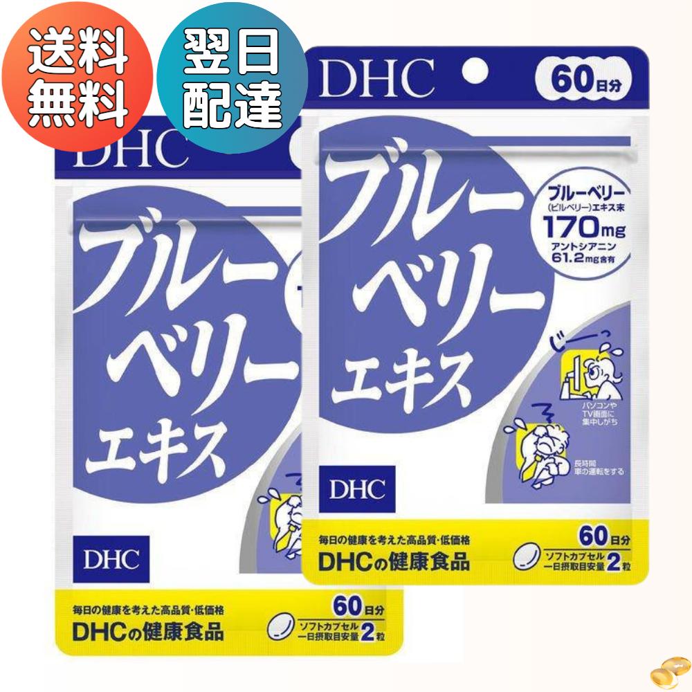 DHC ブルーベリーエキス 60日分 【2個セット】