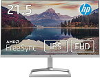 日本HP HP モニター 21.5インチ M22f 背面ブラック ディスプレイ フルHD 非光沢IPSパネル 超薄型 省スペース スリムベゼル HP