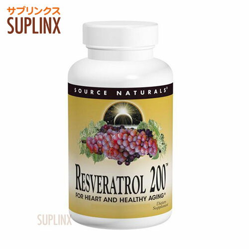    쥹٥ȥ 200mgResveratrol 200Source Naturals