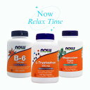 【睡眠+気分の安定3点セット】Lトリプトファン 500mg+ビタミンB6 100mg+マグネシウム 400mg| NOWお得セット