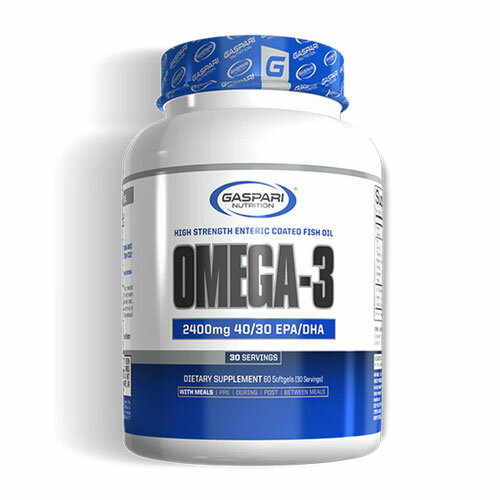 オメガ3 (EPA 960mg DHA 720mg/2粒) 60粒 Omega3 エイコサペンタエンサン ドコサヘキサエン酸 Gaspari Nutrition ギャスパリ ニュートリション