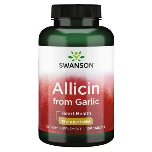 100％ピュア アリシン 12mg 100粒 サプ