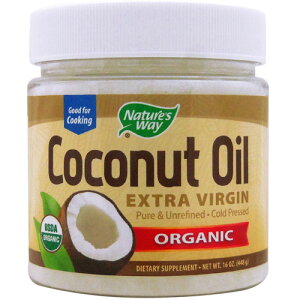 オーガニック エキストラバージン ココナッツオイル（中鎖脂肪酸 MCTオイル62％含有） 454g 食品 調味料 油 サプリンクス MCTオイルダイエット