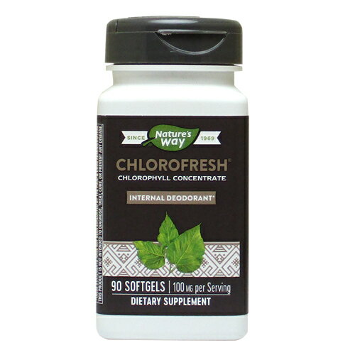 クロロフレッシュ（クロロフィル・葉緑素） 植物生まれの成分で香りのエチケット！ 90粒 サプリメント 健康サプリ サ…