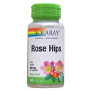 Rose Hips 550mg 女性に大人気のローズヒップに、カプセルタイプが登場！！ &nbsp; バラの花びらが散ると実り始めるローズヒップは、その甘酸っぱい味が好まれ、ハーブティーの中でも最も人気を集めるの一つとして知られています。 ビタミンCを始め、多くのビタミン類を豊富に含み、そのビタミンCの含有量はレモンの10〜20倍と云われています。 老若男女を問わず、健康維持に欠かせないハーブです。 妊娠中の方にも、栄養補給として安心してご摂取いただけます。 発売元Solaray（ソラレー） 内容量 / 形状 100粒　※約33日分/ ※イラストはイメージで実際のものと色や形は異なります。摂取目安・使用方法・栄養補助食品として1日3粒を目安に、3回に分けてお召し上がりください。・食品ですのでどのように召し上がっても結構ですが、お食事またはお水と一緒のご摂取をおすすめします。注意事項・お子様の手の届かない場所で保管してください。・本製品をご摂取する前にかかりつけの医師にご相談ください。・高温多湿を避けて保管してください。 ※ページ下部に記載の「サプリメント等についてのご注意」も必ずご確認ください。 アレルギー情報-特記事項-成分表示（1粒あたり）◆ローズヒップ 550mg （その他成分）◆野菜由来セルロースカプセル※2019年8月現在・広告文責：Suplinx Corp. 0120-326-039・生産国：アメリカ製 ・商品区分：食品