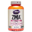 お得サイズ ZMA 180粒 サプリメント 健康サプリ サプリ ミネラル 亜鉛 お徳用 now ナウ 栄養補助 栄養補助食品 アメリカ カプセル サプリンクス ZMA