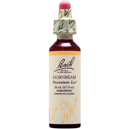 Bach Hornbeam　20ml ■バッチフラワーレメディ　 　 ・・・38種類の植物エキスでネガティブな感情にさよならしましょ！ 明日から始めようと、予定や仕事を延ばしのばしにしている方には 「ホーンビーム」 ホーンビームが向いている...