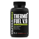 ThermoFuel V9 for Men - 180 Vegetable Capsules 発売元 NUTRABIO （ニュートラバイオ） 内容量 / 形状 / サイズ 180粒（約60回分） / ※イラストはイメージで実際のものと色や形は異なります。 摂取目安・使用方法 ・栄養補助食品として、初めて摂取する場合は1日2粒を目安に240mlのお水でお召し上がりください。耐性を図ることができた後、1日6粒を目安に2回に分けてのご摂取をおすすめします。 ・食品ですのでどのように召し上がっても結構ですが、食事の30～60分前にお召し上がりください。 ・最適な結果を得るためには8～12週間継続し、カロリーを減らした食事とエクササイズを行ってください。 ・1日あたり8～10杯のお水を飲んでください。 ・食事の間に間食を取らないでください。 ・カフェインに過敏な方は、ご就寝の5時間以内には摂取しないでください。 ※英文ラベル日本語訳 注意事項 ●高温多湿を避けて保管してください ●次に該当する方はご摂取しないでください。 ・18歳未満 ・妊娠・授乳中 ●次に該当する方はご摂取前に医師にご相談ください。 ・高血圧症 ・不整脈 ・心筋梗塞 ・脳卒中 ・糖尿病 ・低血糖症 ・心臓、肝臓、腎臓、甲状腺疾患 ・医薬品を服用中（MAO阻害薬のような） ●次のような副作用を感じた場合は使用を止め、すぐに医師にご相談ください。 ・動悸 ・めまい ・激しい頭痛 ・息切れ ●他の供給源からシネフリンやカフェイン、甲状腺を刺激する成分を取らないでください。 （コーヒー、紅茶、ソーダ、その他ダイエットサプリメントやフェニルエフリン、カフェイン、その他刺激剤を含む） ●摂取目安はお守りください。 ●90日を超える使用はしないでください。 ●カフェインを含みます。 ●お子様の手の届かない場所で保管してください。 ●競技中および競技外でのランダムなドラッグスクリーニングを受けるプロ、カレッジ、アマチュアのアスリートの場合、この製品にはシネフリンが含まれており、摂取すべきではありません。この化合物が特定の禁止薬物についてのドラッグテストにおいて陽性につながる可能性があります。 ※ベジタリアン仕様 ※非遺伝子組み換え（Non-GMO） ※ページ下部に記載の「サプリメント等についてのご注意」も必ずご確認下さい。 アレルギー情報 グルテン、ラクトース、スターチ、砂糖、大豆、小麦、イースト、魚、牛乳、ナトリウム、一般的なアレルゲンは含まれておりません。 特記事項 - 成分表示 （3粒あたり） ◆アセチルLカルニチンHPLC 625mg ◆グリーンティー葉エキス S.E. 500mg （ポリフェノール類 98％、カテキン類 75％、EGCG 45％標準化） ◆LチロシンHPLC 500mg ◆EGCG（グリーンティーエキス由来 エピガロカテキンガレート）200mg ◆カフェイン　200mg （Infinergy™[120mgカフェイン含有リンゴ酸ジカフェイン160mg、無水カフェイン 80mg]） ◆シネフリン　60mg (Advantra Z&#127276; シトラスオーランティアウム果実エキス） ◆バナバ葉エキス（コロソリン酸 1.2mg含有）60mg ◆カイエンペッパー果実（38630Hu/g） 50mg ◆テオブロミン HPLC 50mg (3,7-ジヒドロ-3,7-ジメチル-1H-プリン-2、6-ジオン） （その他成分） ◆ベジタブルカプセル ・広告文責：Suplinx Corp 0120-326-039 ・生産国：アメリカ製 ・商品区分：食品