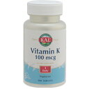 ビタミンK　100mcg 100粒 サプリメント 健康サプリ サプリ ビタミン ビタミンK 栄養補助 栄養補助食品 アメリカ タブレット サプリンクス 1