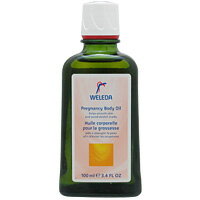 WELEDA　Stretch Mark Massage Oil 「ヴェレダ プレグナンシーボディオイル」は妊娠前・中・後にご使用いただける、お母さんのウエスト、バスト、太もも、ヒップをケアするために、ヴェレダ社がドクターと助産婦さんと共同開発した商品です。 「ヴェレダ　プレグナンシーボディオイル」はオレイン酸をリッチに含み、ボディだけではなく、お顔そしてベビーオイルとしても使用できるほど優しいオイルのスウィートアーモンドオイルを始めとして、ビタミンEがタップリと入った小麦胚芽オイル、アルニカオイル等が配合されており、お肌に柔らかさとうるおいを与えてくれます。 「ヴェレダ　プレグナンシーボディオイル」は化学合成物質を一切使用しないWELEDA社ならではの、お母さんと赤ちゃんに安全でピュアでナチュラルな優しい商品です。 ★人にも地球にもやさしいWELEDA社製品 WELEDA社はナチュラルな素材の使用にこだわり、使用する植物も自社栽培の物、オーガニック栽培の資格を持った農園の物、または検査済みの野生種の物に限定しております。そして植物の持つ素材の力を生かすように商品製造にも大変気を使っております。鉱物油や重油などは一切使用しておらず、ナチュラルにこだわる人には嬉しいメーカーです。 ノーアニマルテストのこの商品も人工香料、人工着色料、人工保存料など化学合成物質を使用しておりません。 ※当店は米国カリフォルニア州にてショップを運営しており、取り扱う製品はWELEDA-USA社が輸入販売元になっている、米国内で一般に販売されている正規品です。 ■発売元 WELEDA（ヴェレダ） (ドイツ製) ■容量 3.4 fl oz (100ml) ■使用方法 1日2〜3回、適量を手に取り、おなか周り、バスト、太もも、ヒップなどを軽くマッサージするようにしておつけ下さい。妊娠初期から出産後3ヶ月くらいをめどにご使用下さい。 強いマッサージはおすすめしません。また、もしご使用方法に不安を感じる場合は、助産婦、看護士、医師にご相談の上ご使用下さい。 また、こちらの商品にはアルニカが配合されておりますが、傷治療の目的ではなく、あくまでもマッサージオイルとしてご使用下さい。 ■注意事項 目の中に入らないようご注意下さい。万が一目の中に入ってしまった場合は、すぐに水で洗い流して下さい。 ※本製品は小麦を使った原料を含みます。小麦アレルギーをお持ちの方は、使用しないで下さい。 ※ページ下部に記載の「サプリメント等についてのご注意」も必ずご確認下さい。 ■成分表示 ◆スウィートアーモンドオイル　◆ホホバオイル　◆小麦胚芽オイル　◆アルニカ・エキス　◆香料* ◆アルニカ花エキス* ◆リモネン*　　◆リナロール*　◆シトロネロール*　◆ゲラニオール*　◆シトラール*　◆オイゲノール*　◆ファルネソール *印はナチュラルエッセンシャルオイルから抽出 ・広告文責：SVSコーポレーション（株） 0120-326-039　・生産国：ドイツ製　・商品区分：化粧品※メーカーの規格変更にともない、パッケージ等がWEBご案内内容と異なる商品が届く場合がございます。