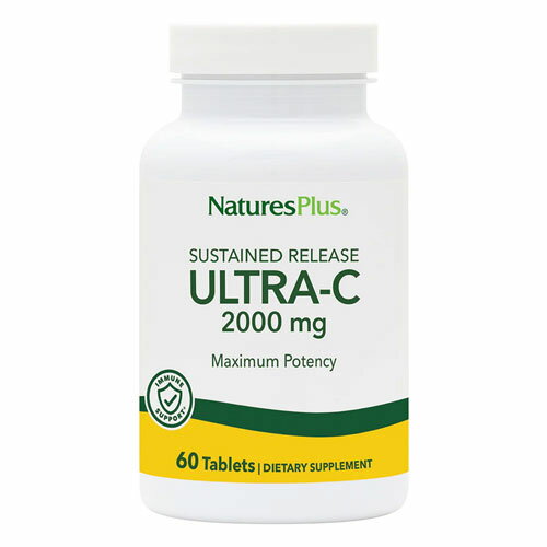 ウルトラC 2000mg （タイムリリース型） 60粒 サプリメント 健康サプリ サプリ ビタミン ビタミンC Nature'sPlus ネイチャーズプラス 栄養補助 栄養補助食品 アメリカ タブレット サプリンクス