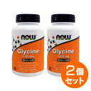 Glycine 1000mg ゆったりおやすみタイム＆美容・健康サポートのアミノ酸！ &nbsp; &nbsp; 朝スッキリと元気な笑顔を目指す方から選ばれているアミノ酸 &nbsp; 1粒に高配合！カプセルタイプだから手軽にお口にポイッ♪ &nbsp; 動物性由来の原材料を一切含まない高純度＆高品質が自慢の逸品！ &nbsp; 充実した休息・おやすみタイムは、忙しいライフスタイルを送る現代人の健康管理にとって大切なことです。そのような忙しい現代人から選ばれるアミノ酸があります。それが「グリシン」です。 ■グリシンってどんなアミノ酸？ グリシンは体のなかでつくることができるので、アミノ酸のなかでも非必須アミノ酸と呼ばれています。 美容にとって大切なコラーゲンを構成しているアミノ酸の3分の1をグリシンが占めているといわれているほど、私たちの体や健康・美容にとって大切な構成成分です。 自然界の中では、エビ・ホタテなどの魚介類に多く含まれています。 毎日の元気をサポートする「グリシン 1000mg」。1粒にたっぷり1000mg含有しています。 また、体づくりに大切なクレアチンやグルタチオンにも関わる重要な成分でもあります。 美容や体づくりに関心のある方はもちろん、朝から笑顔を目指す方の健康管理にお役立て下さい。 この商品はこんな方におススメ！ ・眠りが浅い人 ・ぐっすり眠りたい人 発売元 NOW(ナウ) 内容量 / 形状 / サイズ 100粒 ※約33〜100日分 / / 約24mm×9mm ※イラストはイメージで実際のものと色や形は異なります。 摂取目安・使用方法 ・栄養補助食品として1日1〜3粒を目安にお召し上がり下さい。 ・食品ですのでどのように召し上がっても結構ですが、空腹時のご摂取をおすすめします。 注意事項 ●成人を対象とした商品です。 ●次に該当する方は、ご摂取前に医師にご相談下さい。 ・妊娠・授乳中 ・医師による治療・投薬を受けている ●お子様の手の届かない場所で保管して下さい。 ●天然由来成分を原料にしております関係上、商品ごとに色味が異なる場合もありますが品質には問題はございません。 ●開封後は高温多湿を避けて保管して下さい。 ※ベジタリアン/ビーガン（ヴィーガン）仕様 ※非遺伝子組み換え（Non-GMO） ※ページ下部に記載の「サプリメント等についてのご注意」も必ずご確認下さい。 アレルギー情報 小麦、グルテン、大豆、牛乳、卵、魚、貝類、木の実は含まれておりませんが、これらのアレルゲンを含む他の原材料を加工しているGMP認定工場で製造しております。 特記事項 - 成分表示 （3粒あたり） ◆グリシン（フリーフォーム）　　　 3g（3000mg） （その他成分） ◆セルロース（カプセル）、野菜由来ステアリン酸マグネシウム、シリカ ・広告文責：Suplinx Corp 0120-326-039 ・生産国：アメリカ製 ・商品区分：食品