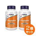 Lトリプトファン 500mg 60粒 サプリメント 健康サプリ サプリ アミノ酸 now ナウ 栄養補助 栄養補助食品 アメリカ カプセル