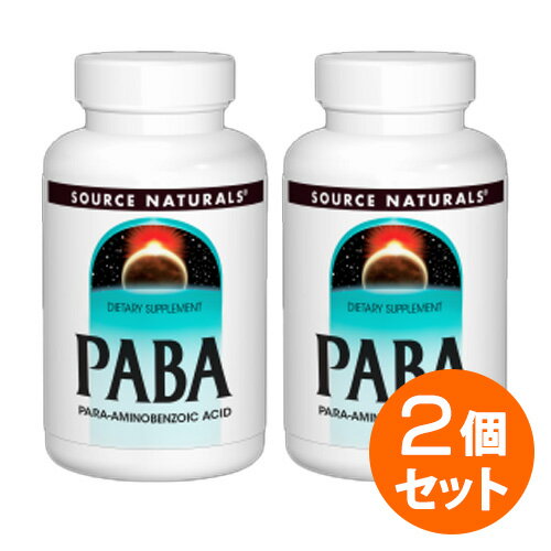 【2個セット】PABA 100mg 100粒 サプリメント 健康サプリ サプリ ビタミン ビタミンB群 栄養補助 栄養補助食品 アメリカ タブレット サプリンクス