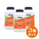 【3個セット】お得サイズ ノコギリヤシ（ソーパルメット） 550mg 250粒 ダイエット NOW ナウ サプリンクス