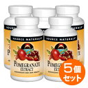 Pomegranate Extract 500mg エイジング＆美容ケア成分がギュッと凝縮！ 若々しい毎日でイキイキ生活 女性らしさや毎日の健康・美容を目指す方から人気の「ザクロ」。その真紅の種子や果実には、エラグ酸やプニカ酸をはじめとする多くの ポリフェノールや脂肪酸を含むことで知られています。 Source Naturals社の「ポメグラネイトエキス」は、体内でエラグ酸へと変化する特有成分のエラジタンニンを40％含んでいます。美容マニアや、若々しい健康的な毎日をこれからも送りたい方におすすめです。 発売元 Source Naturals(ソースナチュラルズ) 内容量 / 形状 / サイズ 120粒 ※約30日分 / ※イラストはイメージで実際のものと色や形は異なります。 摂取目安・使用方法 栄養補助食品として1日4粒を目安に、2回に分けてお召し上がり下さい 注意事項 ●次に該当する方はご摂取前に医師にご相談ください。 ・妊娠・授乳中 ・妊娠を考えている・処方箋薬を服用中 ●お子様の手の届かない場所で保管してください。●高温多湿を避けて保管してください。 ※ページ下部に記載の「サプリメント等についてのご注意」も必ずご確認ください。 アレルギー情報 イースト、乳製品、卵、グルテン、大豆、小麦、砂糖、スターチ、塩、保存料、人工着色料、甘味料、香料は含まれていません。 特記事項 - 成分表示 （2粒あたり） ◆食物繊維　　　1g ◆ポメグラネイト果実エキス　1g （エラグ酸400mg） （その他成分） ◆微結晶性セルロース、ケイ酸化微結晶性セルロース、ステアリン酸、調整セルロースガム、シリカ、ステアリン酸マグネシウム ※2020年4月現在 ・広告文責：Suplinx Corp. 0120-326-039 ・生産国：アメリカ製 ・商品区分：食品