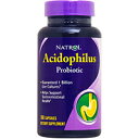 ナウフーズ 4×6 アシドフィルス ベジカプセル 60粒 NOW Foods Acidophilus 4x6 Veg Capsules 乳酸菌 ビフィズス菌