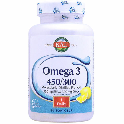 オメガ3 EPA 450mg DHA 300mg 60粒 サプリメント 健康サプリ サプリ DHA EPA 栄養補助 栄養補助食品 アメリカ 国外 ソフトジェル サプリンクス 通販 楽天