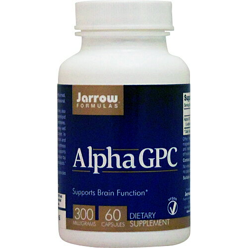 アルファGPC（グリセロホスファチジルコリン）300mg 60粒 サプリメント 健康サプリ サプリ レシチン 栄養補助 栄養補助食品 アメリカ カプセル サプリンクス