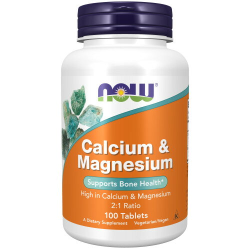 カルシウム マグネシウム 100粒 サプリメント 健康サプリ サプリ カルシウム マグネシウム now ナウ 栄養補助 栄養補…