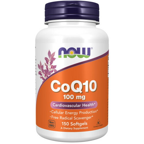 お得サイズ コエンザイムQ10（CoQ10） 100mg 150粒 サプリメント 美容サプリ サプリ コエンザイムQ10 お徳用 now ナウ 栄養補助 栄養補助食品 アメリカ ソフトジェル