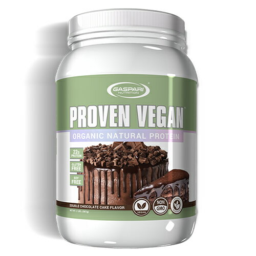 ★プルーブン ビーガン オーガニック ナチュラル プロテイン ※ダブルチョコレートケーキ 907g | Proven Vegan protein…