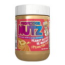 Professor Nutz　PEANUT BUTTER 2年の研究を経て開発されたスペシャルなピーナッツバターが「プロフェッサーナッツ」です。 天然の食物繊維を絶妙に配合することで、炭水化物や脂肪の消化吸収を抑え、結果的に私たちのカラダに吸収されるのは非常に低カロリーになるという革新的な製品です。また食物繊維は代謝もサポートしてくれます。 【ご存知ですか？】 脂肪と一緒に食べたものにより、脂肪の消化に影響があることを。食物繊維は脂肪と結びつき、脂肪が消化されないまま腸を通り過ぎることができます。さらに炭水化物と結びつくものもあります。 まるで食べたことをほぼ無かったかのようにしてくれる特別なピーナッツバター。 減量中だけど甘いものが欲しい時や減量向けのスイーツ作りになど、いろいろな場面でお役立てください。 発売元 Project AD （プロジェクトエーディー）社内容量 / 形状 / サイズ 352g　（約11回分）摂取目安 1回分目安量：大さじ2杯（約32g） ※英文ラベル日本語薬注意事項 成分が分離しますので、ご摂取前に混ぜてください。 ※ページ下部に記載の「サプリメント等についてのご注意」も必ずご確認ください。アレルギー情報 ナッツ、卵、小麦、乳製品を使用する工場で製造しています。特記事項 - 成分表示 （大さじ2杯［約32g］あたり） ◆エネルギー　　　　　　　200kcal ・脂質からのエネルギー　144kcal ◆総脂肪量　　　　　　　　16g ・飽和脂肪　　　　　　　　　0g ・トランス脂肪　　　　　　　0g ◆コレステロール　　　　　0mg ◆ナトリウム　　　　　　　69.04mg ◆カリウム　0mg ◆総炭水化物量　　　　6.47g ・食物繊維　　　　　　　　4.40g ・糖類　　　　　　　　　　　1g ◆タンパク質　　　　　　　7g 【消化を考慮した数値】※ ◆エネルギー　38kcal ◆総消化脂肪 0g ・飽和脂肪　0g ・トランス脂肪　0g ・多価不飽和脂肪 0g ・一価不飽和脂肪 0g ◆総消化コレステロール　0g ◆総消化炭水化物量　0g ・食物繊維　4.4g ・総糖類　0g ◆タンパク質　7g ◆ナトリウム 69.04mg ◆カリウム 0mg ◆ビタミンA 0IU ◆ビタミンC 0IU ◆ビタミンD 0IU ◆カルシウム 1.73mg ◆鉄 0.73mg （原材料） ◆ダブルローストランナーピーナツ、コーンファイバー、ブドウ種子エキス、海塩、ステビアエキス、オーガニックサフラワーレシチン ※炭水化物と脂肪の消化を減少させる100％ナチュラルの食物繊維を使用しているので消化の考慮が必要です。 ・広告文責：Suplinx Corp 0120-326-039 ・生産国：アメリカ製 ・商品区分：食品