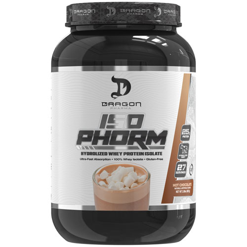 アイソフォーム　ホエイプロテインアイソレート ※ホットチョコレート 907g | ドラゴンファーマ Dragon Pharma Isophorm Whey Protein WPI