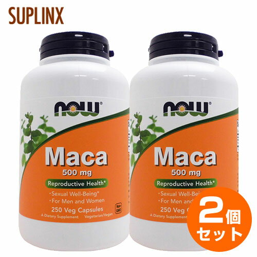 【2本セット】お得サイズ マカ 500mg 