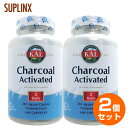【2個セット】アクティベート チャコール(活性炭) 280mg 100粒(051-58610) サプリメント 健康サプリ サプリ 栄養補助 栄養補助食品 アメリカ 国外 カプセル サプリンクス 通販 楽天 KAL