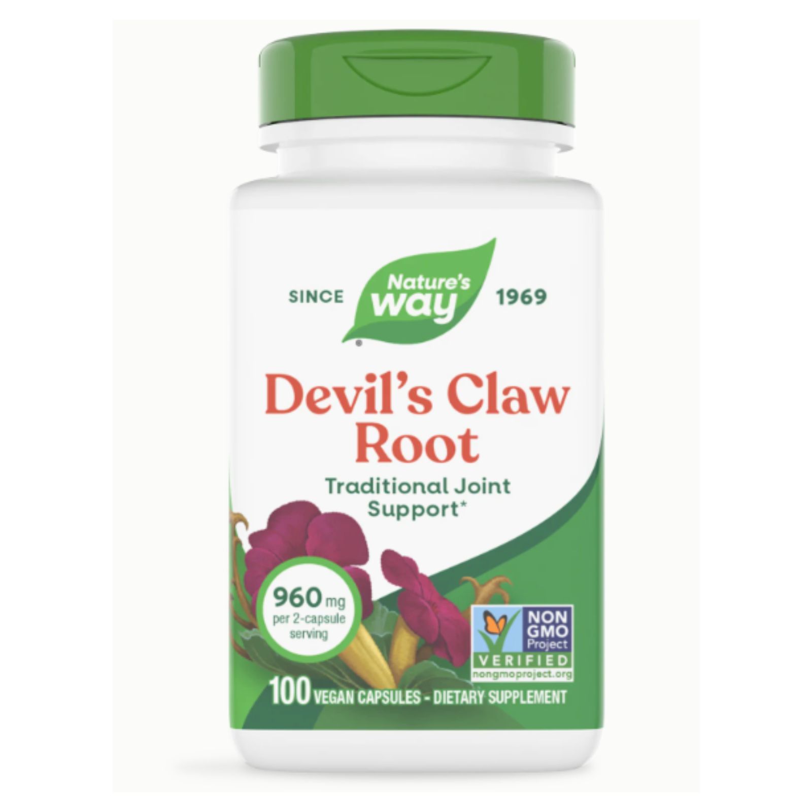 Nature's Way（ネイチャーズ ウェイ） デビルズクロー 480mg 100粒 サプリメント ハーブ 植物性エキス Devil's Claw(4)