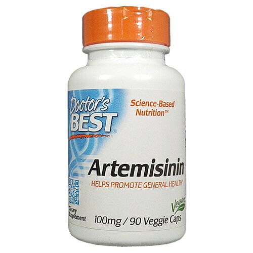 アルテミシニン 100mg 90ベジカプセル[ワームウッド／Artemisinin／ドクターズベスト／DOCTORS BEST／アメリカサプリ／サプマート／SupmartUSA／17277]